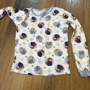 Disney Kids Long Sleeve Shirt - White and Purple